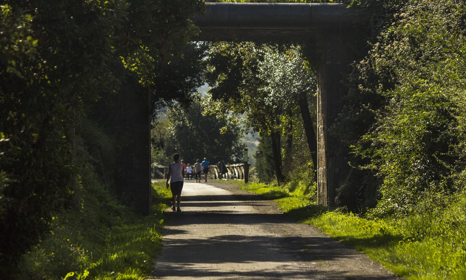 Vía Verde de La Camocha en Gijón/Xixón